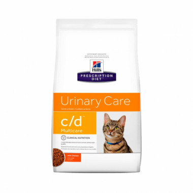 Hills prescription diet gatos urinary care c/d cálculos urinarios